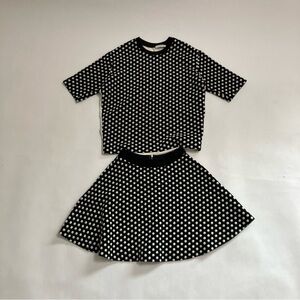 SANDRO PARIS two piece skirt set